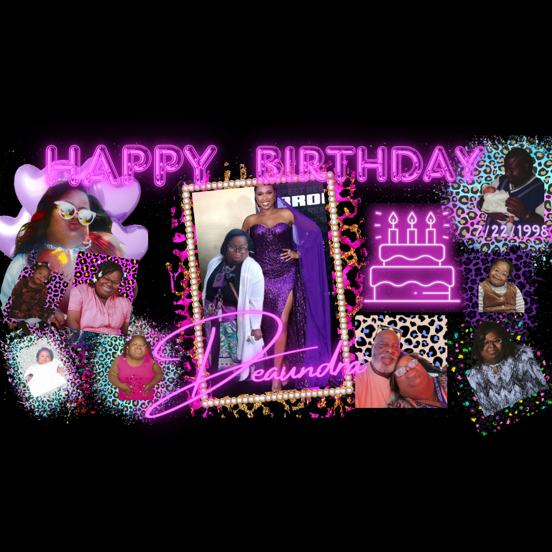 Custom step and repeat birthday banner